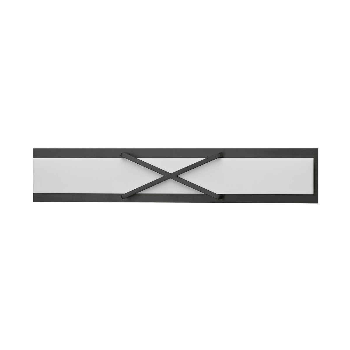 Maxim Lighting Dexter 1 Light 30" Wall Sconce, Black/White