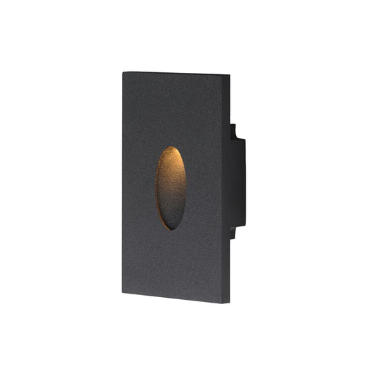Maxim Lighting Path 1Lt Outdoor Path Pin Hole Step Light, 3CCT, Black