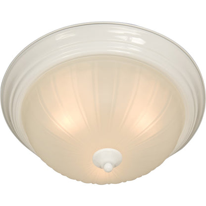 Maxim Lighting 1-Light Flush Mount White