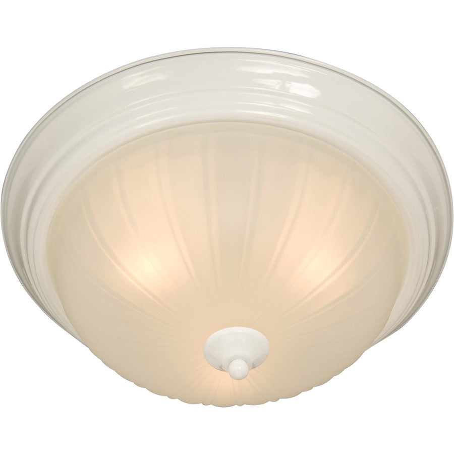 Maxim Lighting 1-Light Flush Mount White