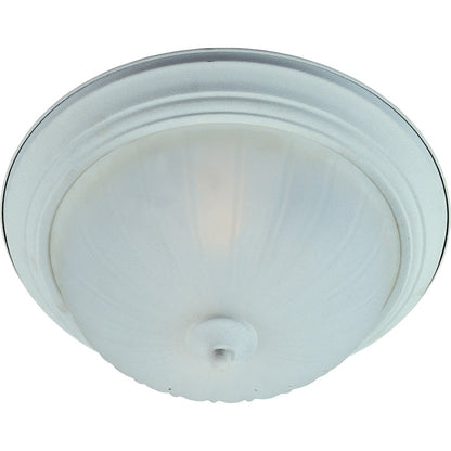 Maxim Lighting 3-Light Flush Mount Textured White