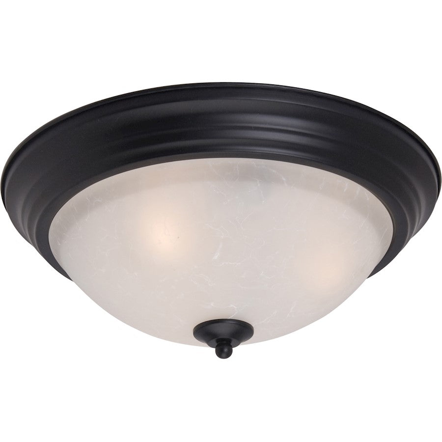 Maxim Lighting 3-Light Flush Mount Black