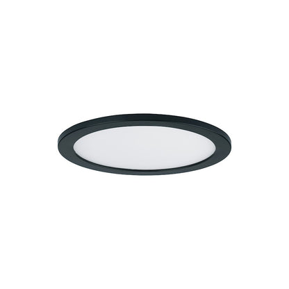 Maxim Lighting Wafer 7" RD LED Surface Mount 3000K, Black/White