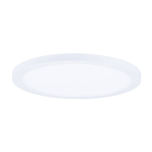 Maxim Lighting Wafer 15" LED Surface Mount 4000K, White/White