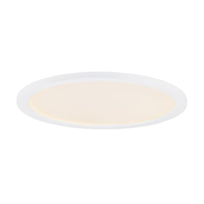 Maxim Lighting Wafer 1 Light 22" Rd LED Surface, White/White