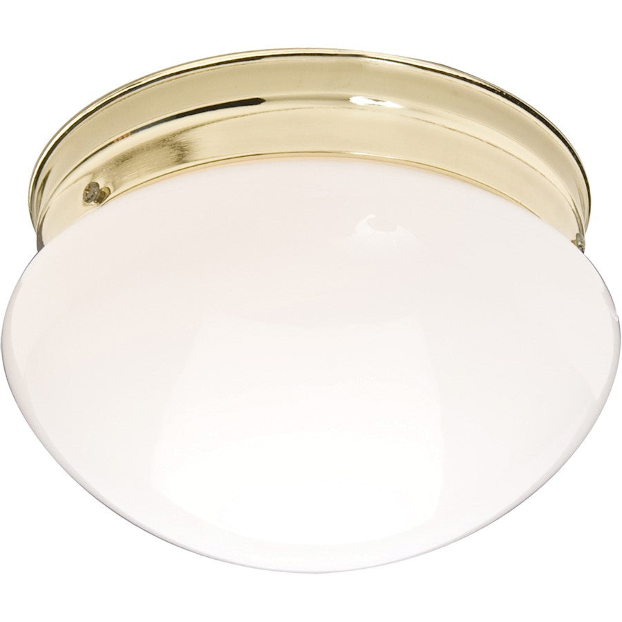 Maxim Lighting 2-Light Flush Mount Polished Brass