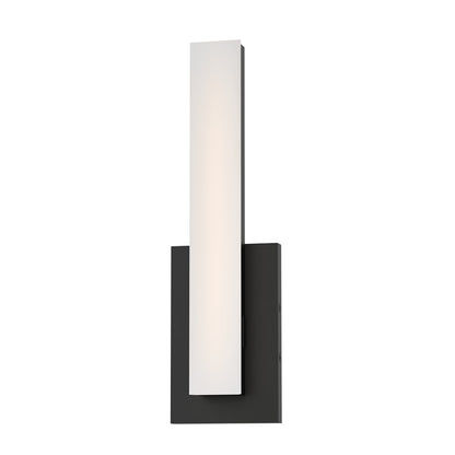 Maxim Lighting Vogue 1 Light 14" Bath Vanity, Black/Clear/Frosted - 59100CLFTBK