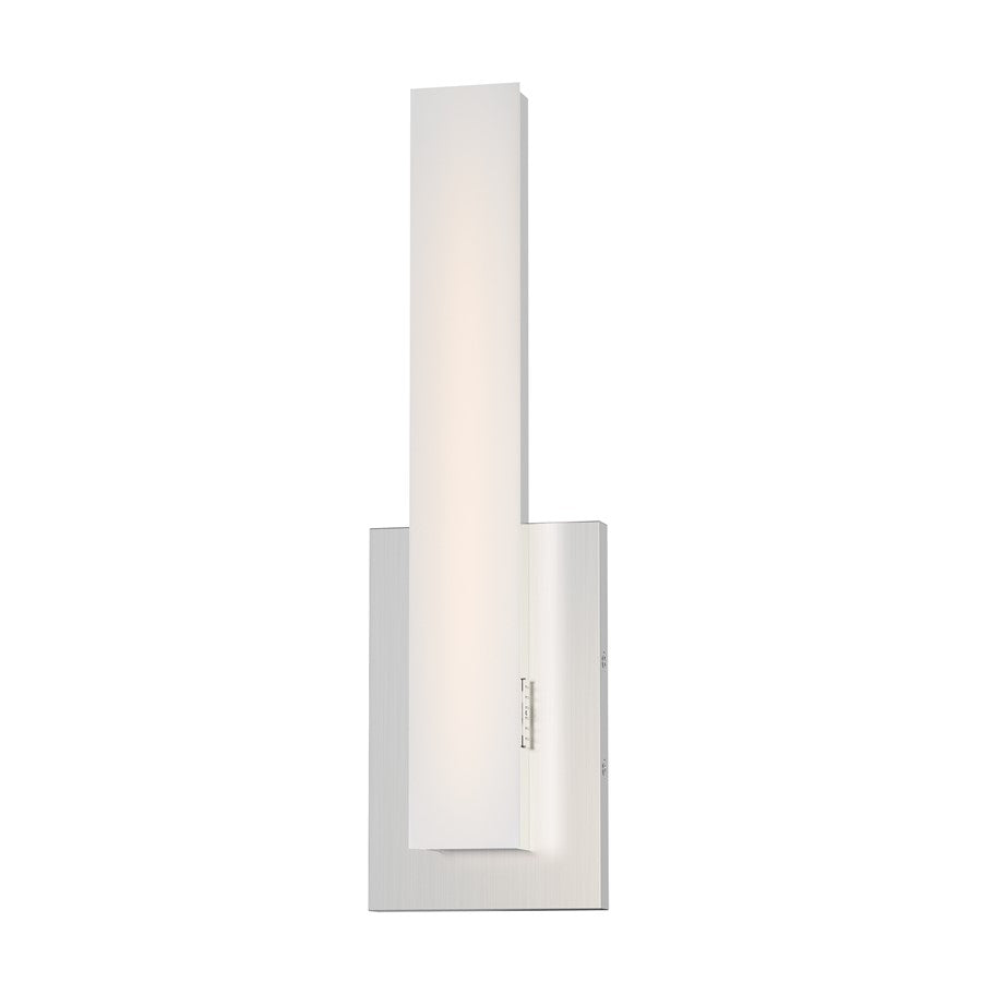 Maxim Lighting Vogue 1Lt 14" Bath Vanity, Nickel/Clear/Frosted - 59100CLFTSN