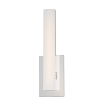 Maxim Lighting Vogue 1Lt 14" Bath Vanity, Nickel/Clear/Frosted