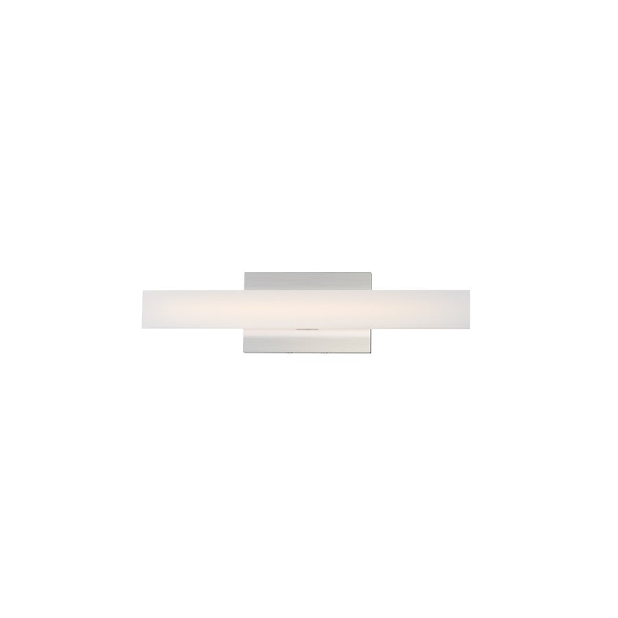 Maxim Lighting Vogue 1Lt 18" Bath Vanity, Nickel/Clear/Frosted - 59101CLFTSN