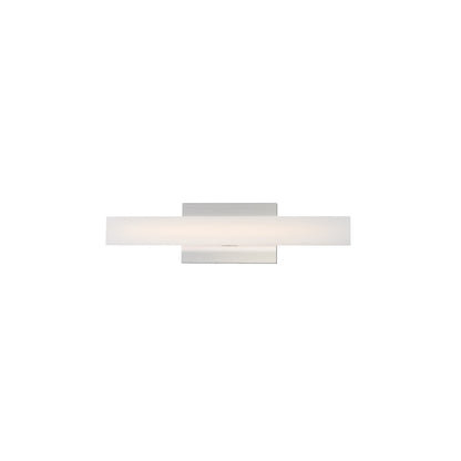 Maxim Lighting Vogue 1Lt 18" Bath Vanity, Nickel/Clear/Frosted - 59101CLFTSN