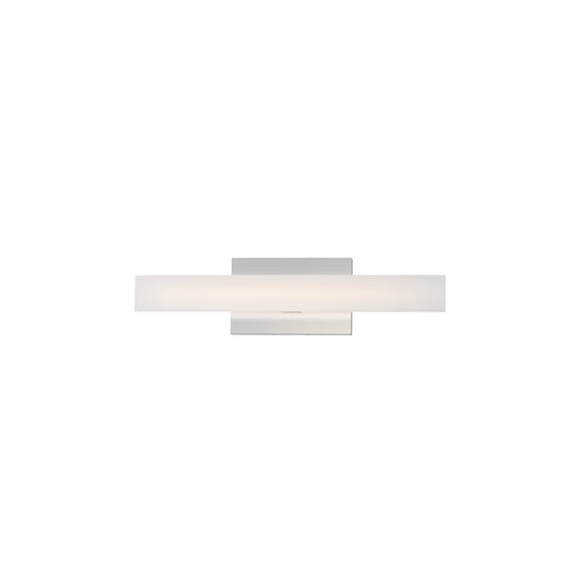 Maxim Lighting Vogue 1Lt 18" Bath Vanity, Nickel/Clear/Frosted - 59101CLFTSN