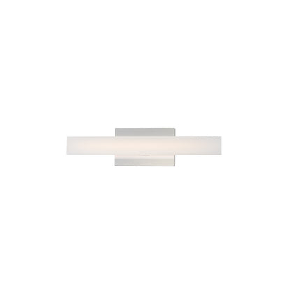 Maxim Lighting Vogue 1Lt 18" Bath Vanity, Nickel/Clear/Frosted