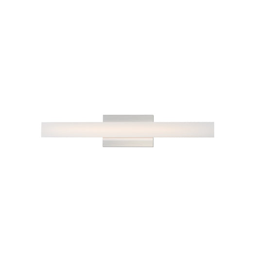 Maxim Lighting Vogue 1Lt 24" Bath Vanity, Nickel/Clear/Frosted - 59102CLFTSN