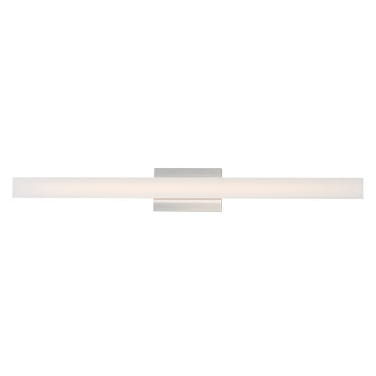Maxim Lighting Vogue 1Lt 36" Bath Vanity, Nickel/Clear/Frosted - 59104CLFTSN