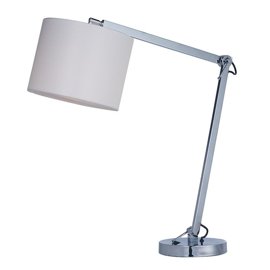 Maxim Lighting Hotel LED 1 Light Table Lamp, Polished Chrome