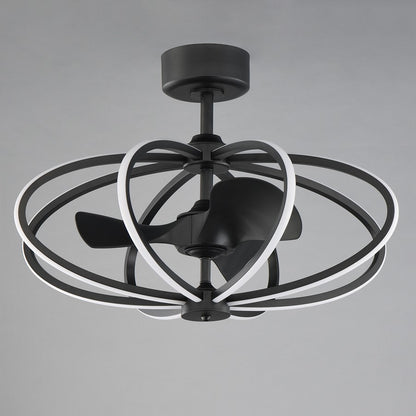 Maxim Lighting Solstice 8 Light Fandelight, Black