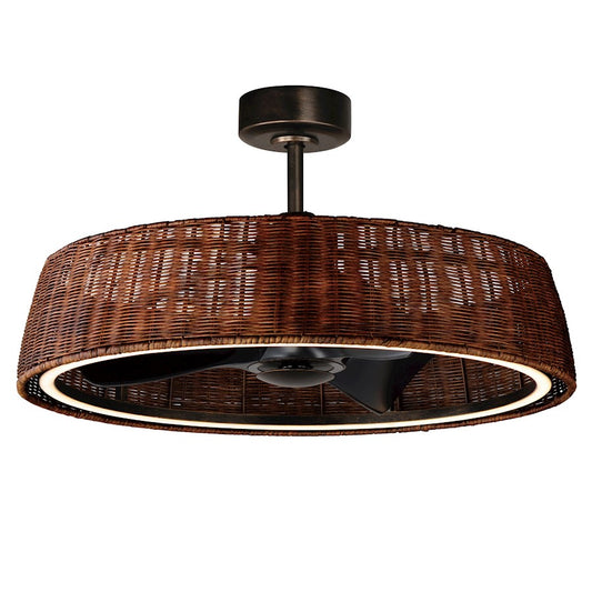 Maxim Lighting Tulum 1 Light Fandelight, Bronze