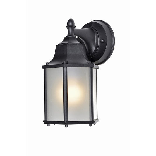 Maxim Lighting Side Door LED E26-Outdoor Wall Mount, Black