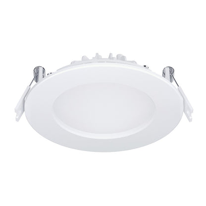 Maxim Lighting Cove 1 Light 4" LED Flush Mount/3000K, White/White