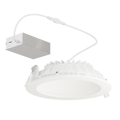 Maxim Lighting Cove 1 Light 6" LED Flush Mount/3000K, White/White
