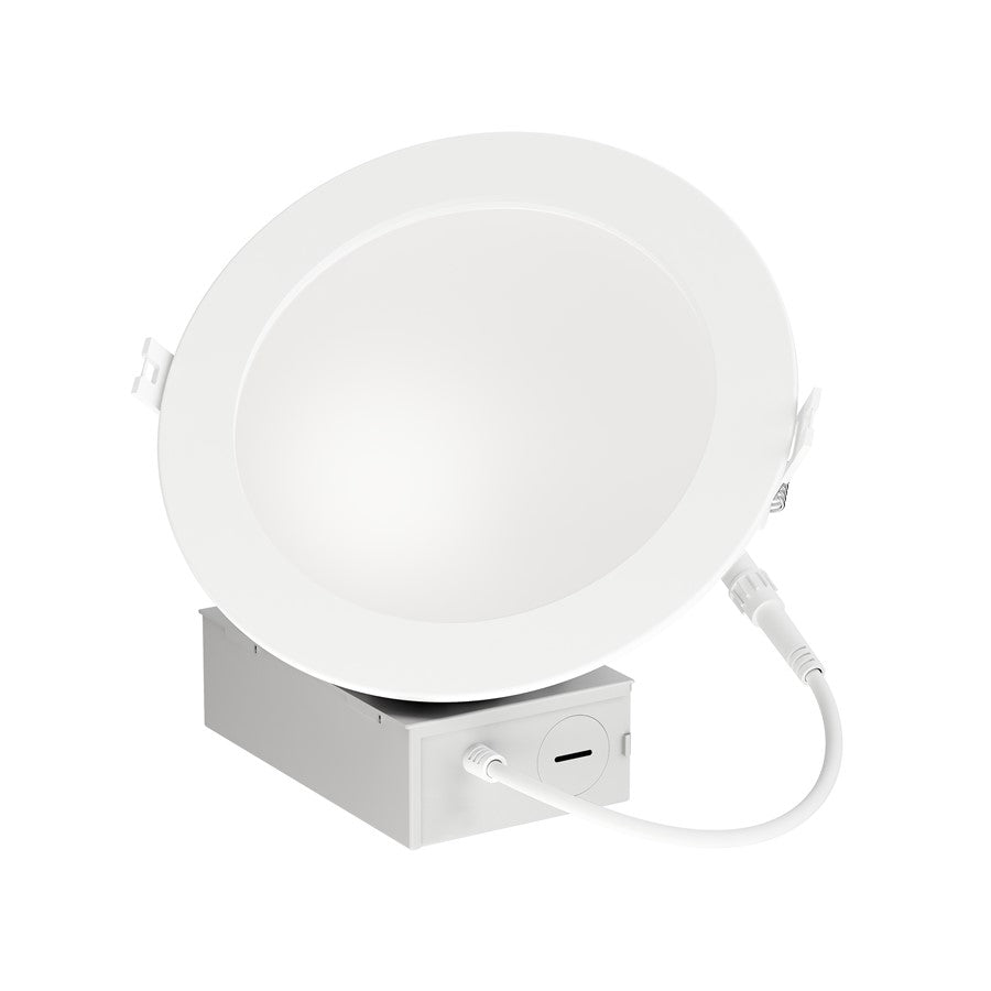 Maxim Lighting Cove 1 Light 6" LED Flush Mount/3000K, White/White