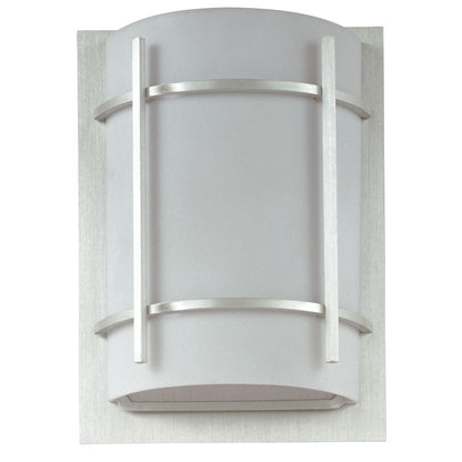 Maxim Lighting Luna 1 Light Outdoor Wall Lantern, Metal/WH
