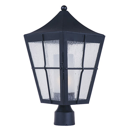 Maxim Revere 1-Light Outdoor Post, Black