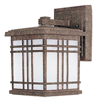 Maxim Sienna EE 1-Light Mini Outdoor Wall Light, Earth Tone