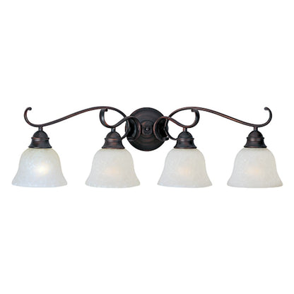 Maxim Linda EE 4-Light Bath Vanity, Oil Rubbed Bronze