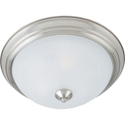 Maxim Lighting 1-Light Flush Mount Satin Nickel
