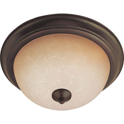 Maxim Lighting 1-Light Flush Mount Oil Rubbed Bronze