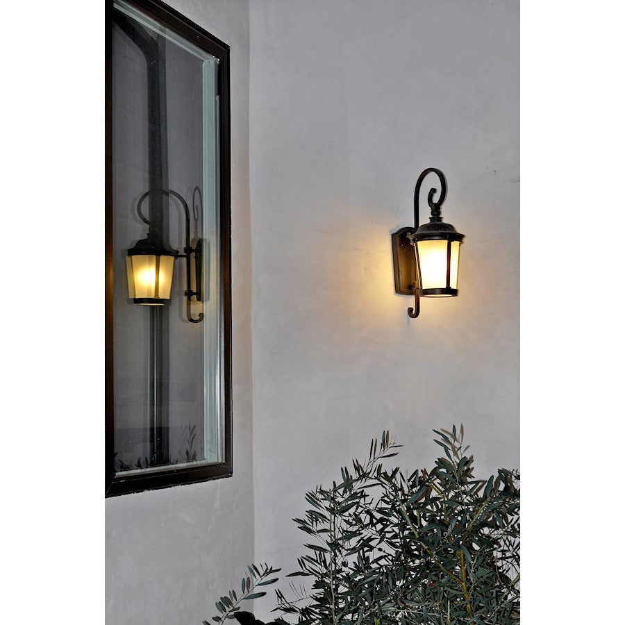 Maxim Dover EE 1-Light Outdoor Wall Lantern Bronze