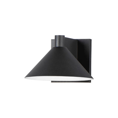 Maxim Lighting Conoid Medium LED Outdoor Wall Sconce, Black