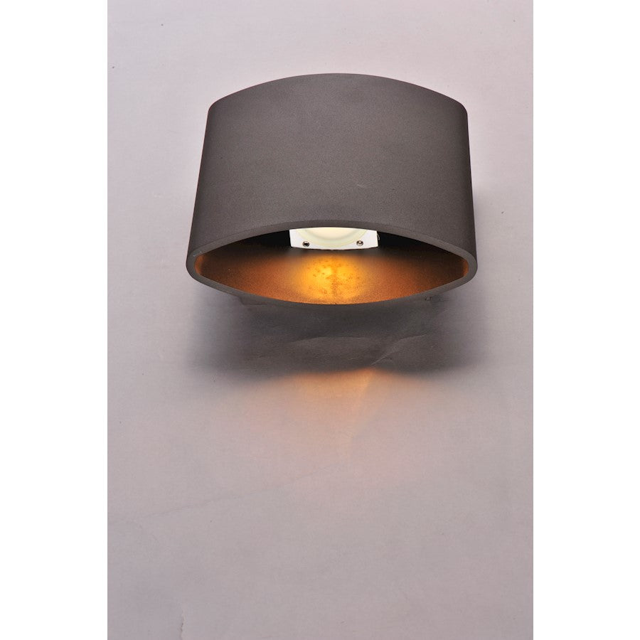 7" LED Outdoor Wall Sconce
