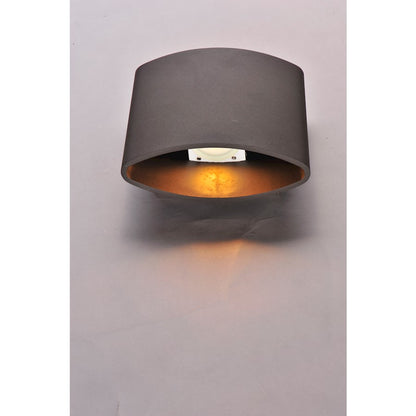 7" LED Outdoor Wall Sconce
