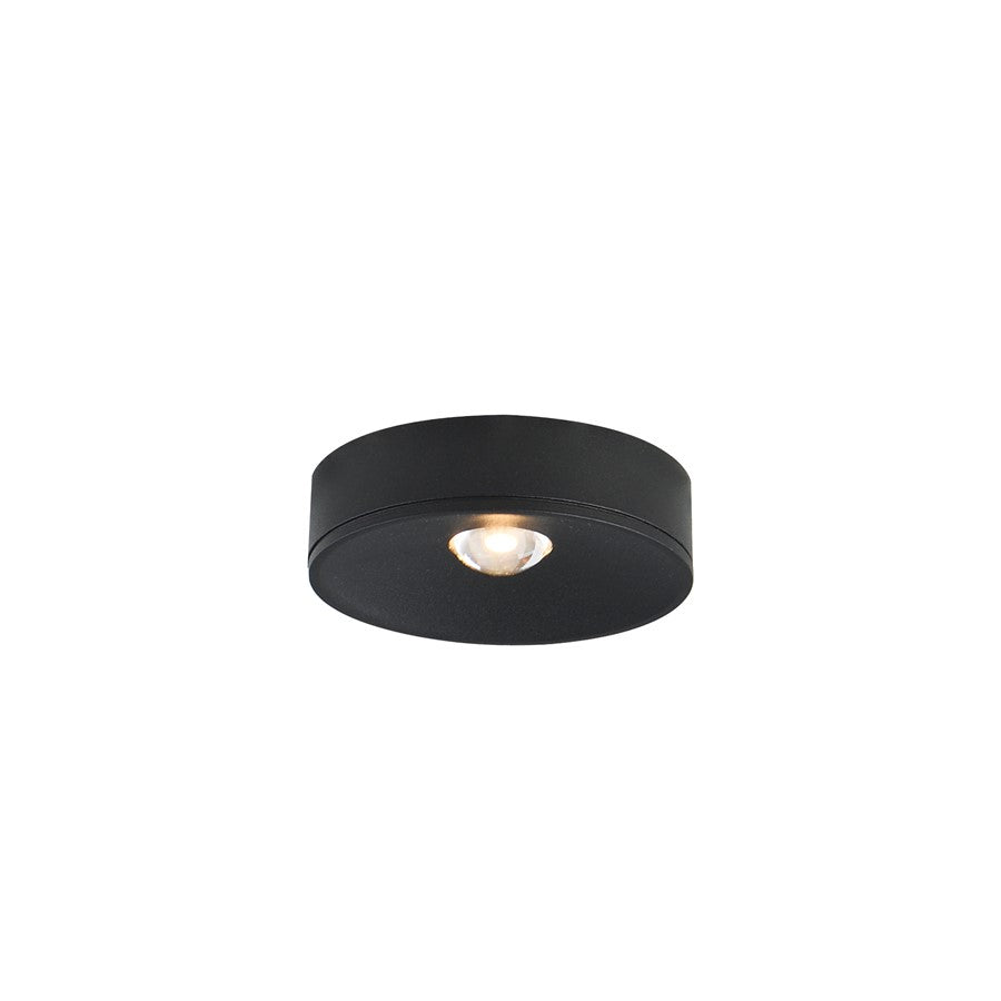 Maxim Lighting Caldera 1 Light Semi-Flush Mount, Black