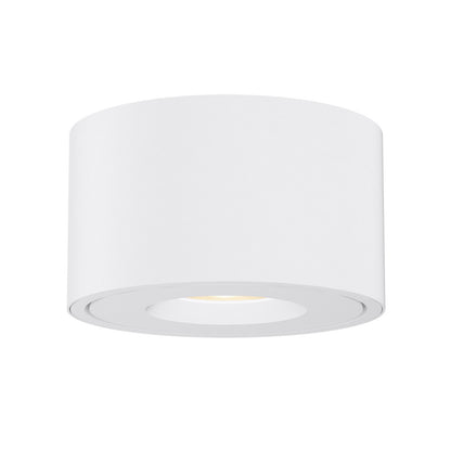 Maxim Lighting Fulcrum 1 Light 2.75" Flush Mount, White