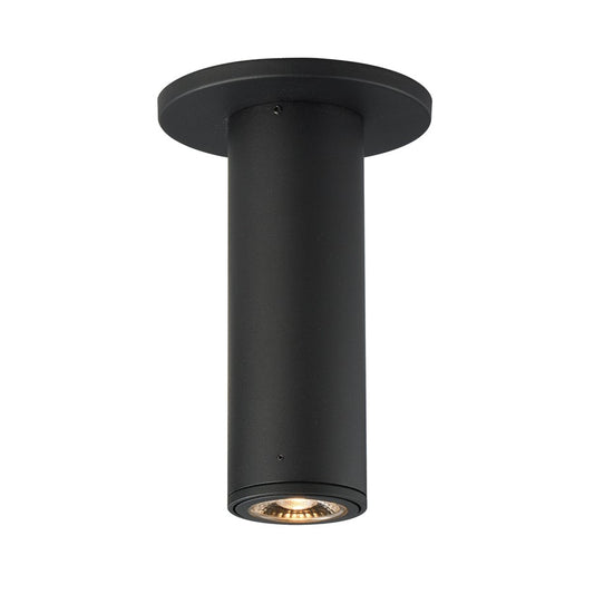 Maxim Lighting Fulcrum 1 Light 7.5" Flush Mount, Black - 86251BK