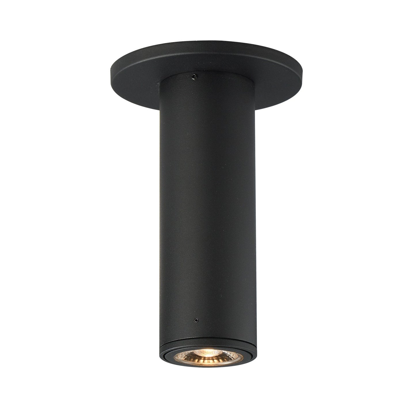 Maxim Lighting Fulcrum 1 Light 7.5" Flush Mount, Black