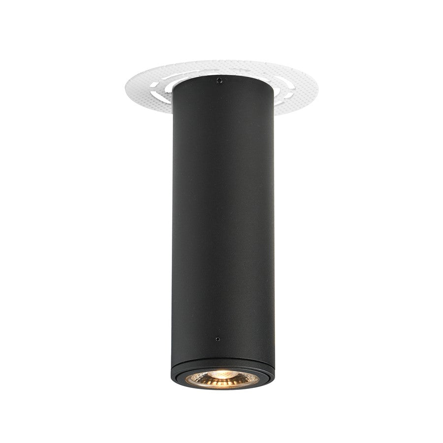 Maxim Lighting Fulcrum 1 Light 7.5" Flush Mount, Black