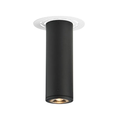 Maxim Lighting Fulcrum 1 Light 7.5" Flush Mount, Black