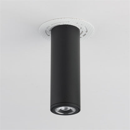 Maxim Lighting Fulcrum 1 Light 7.5" Flush Mount, Black