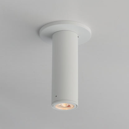 Maxim Lighting Fulcrum 1 Light 7.5" Flush Mount, White
