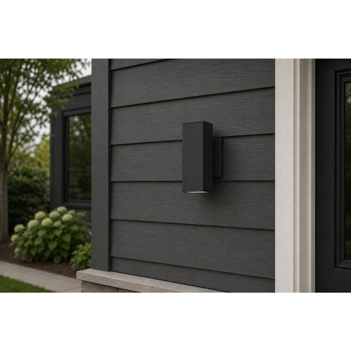 Maxim Lighting Culvert 1Lt 7.5" DownLt LED Outdoor Sconce DS, Black