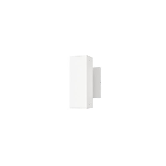 Maxim Lighting Culvert 2 Light 7.5" LED Outdoor Wall Sconce, White