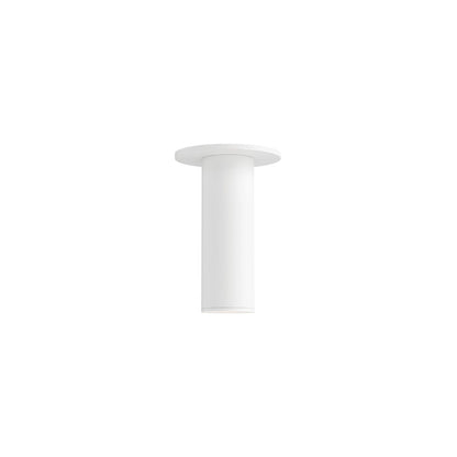Maxim Lighting Calibro 1 Light 7.5" LED Outdoor Flush Mount, White