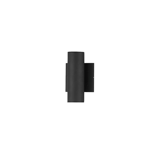 Maxim Lighting Calibro 2 Light 7.5" LED Outdoor Wall Sconce, Black