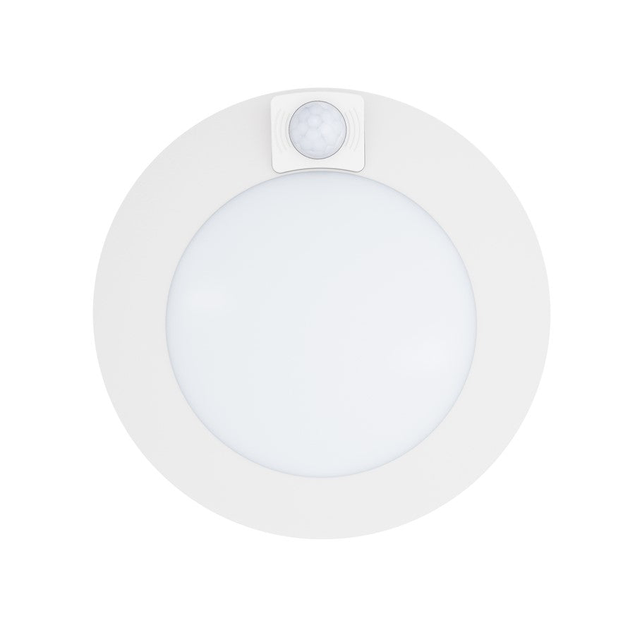 Maxim Lighting Diverse 1 Light 8" Utility Items/3000K, White/White