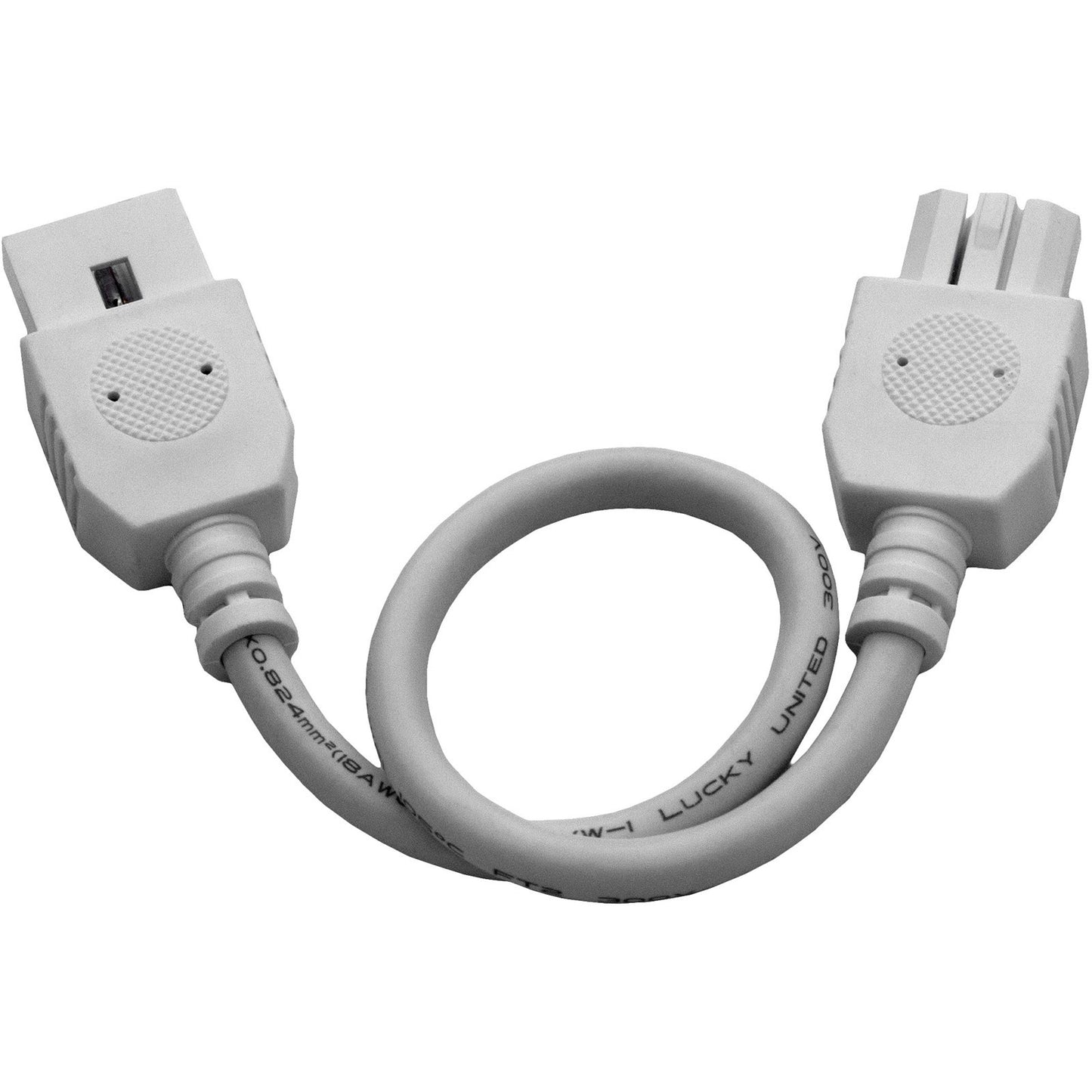 Maxim Lighting CounterMax MXInterLink4 9in Connector Cord | White Builder Accessory | Under Cabinet Lighting Connector | Model 87876WT